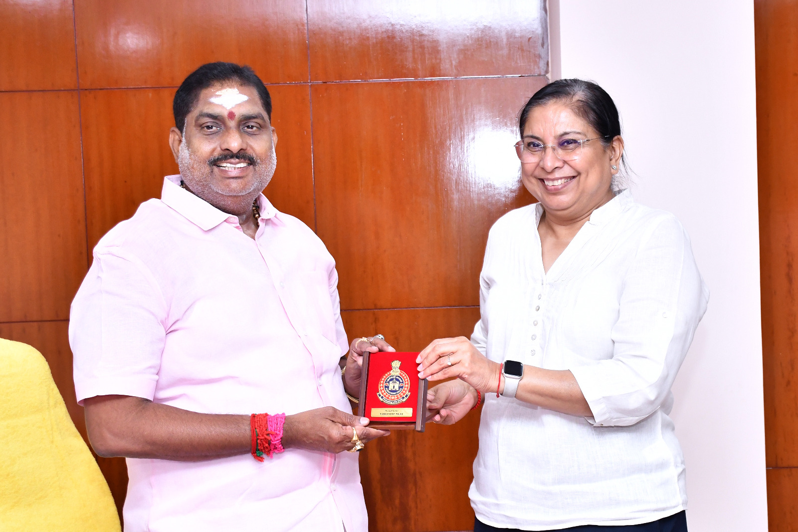Home Minister Chairs Law and Order Meeting