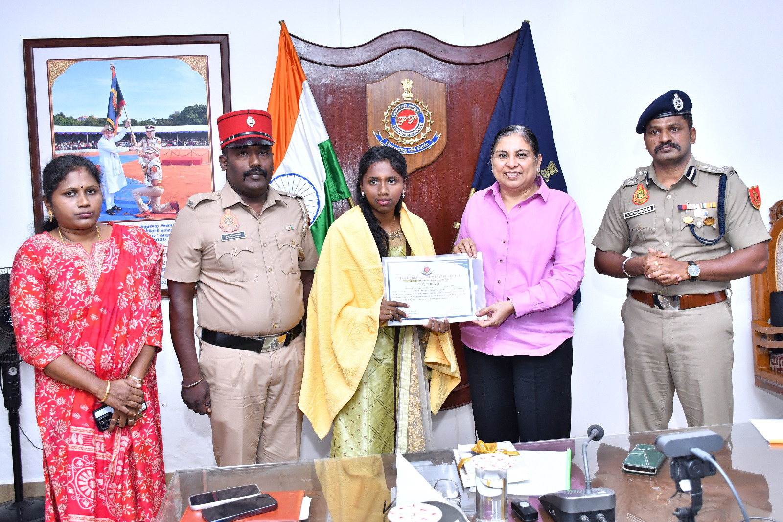 Puducherry Police Welfare Society Academic Excellence awards 2026